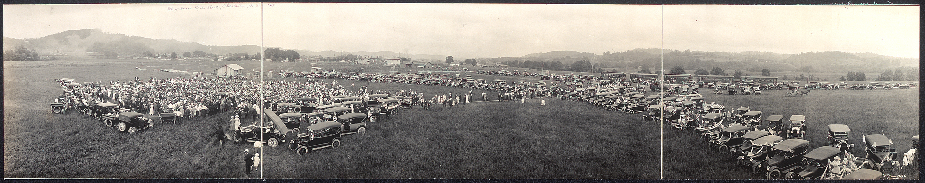 Armor Plate Plant, Charl, West Virginia, 1917 — historic image
