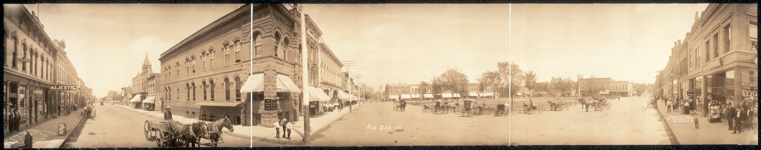 Red Oak, Iowa, 1908, 1908 — historic image