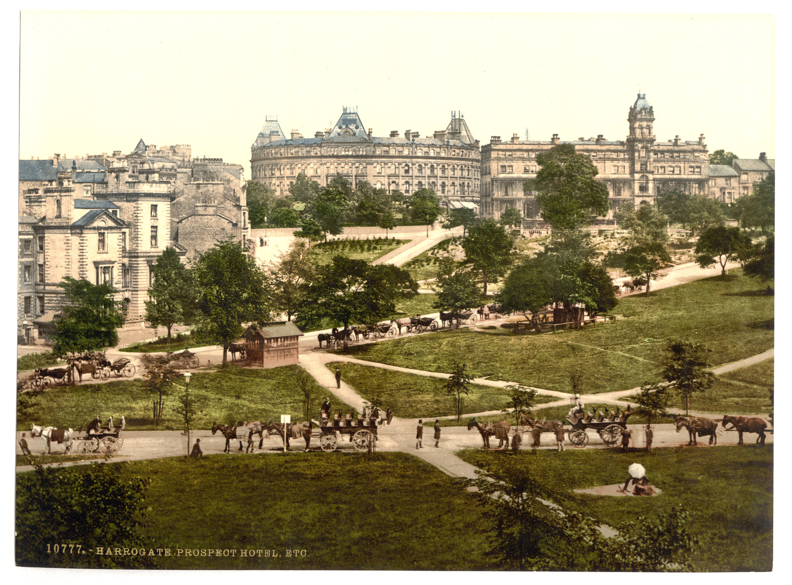 Prospect Hotel Harrogate England, [between ca. 1890 and ca. 1900]. — historic print