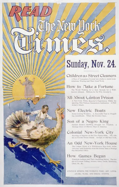 Read the New York Times, Sunday Nov. 24