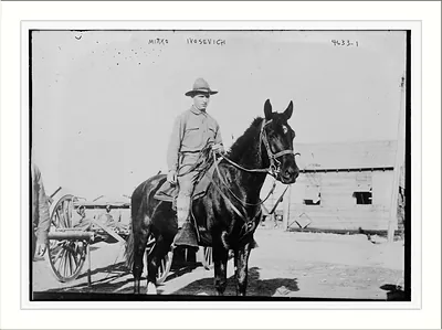 Mirko Ivosevich on horse
