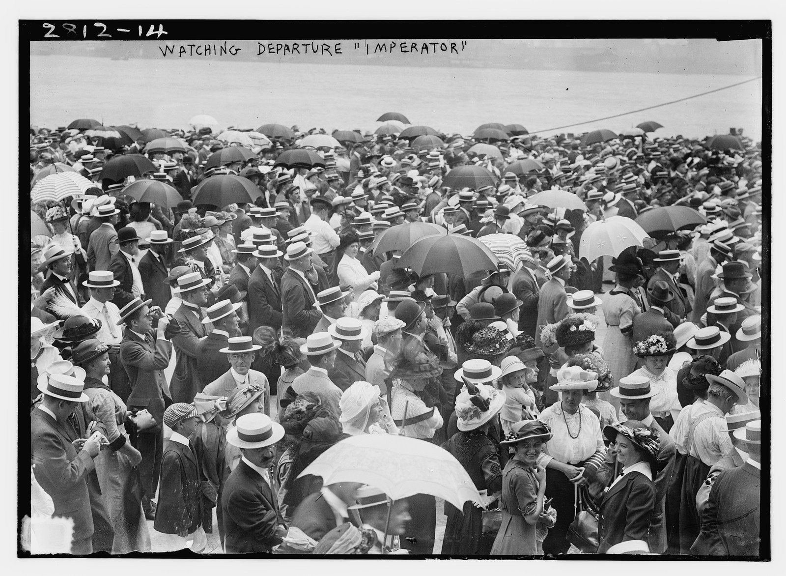 Watching departure - IMPERATOR, n/a — historic photograph