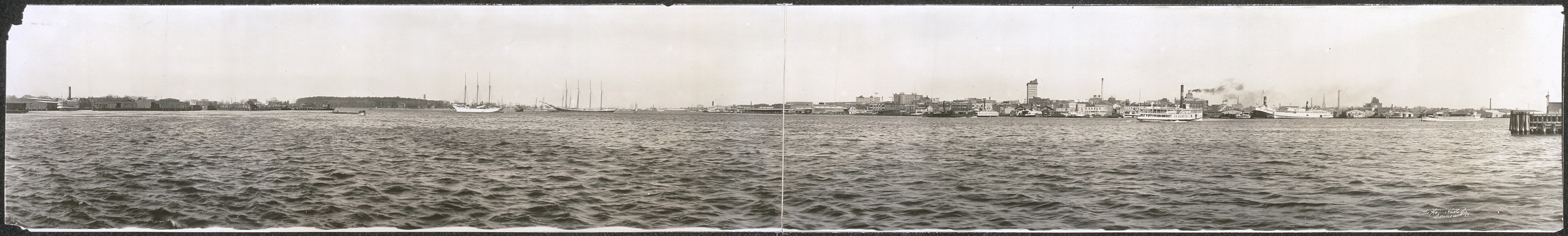 Water front, Norfolk, Virginia, 1909, 1909 — historic image
