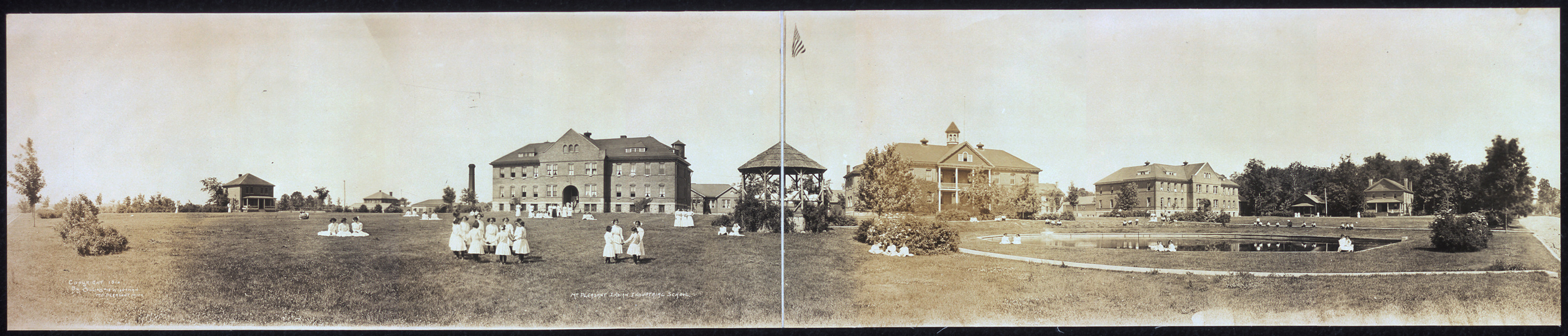 Indian School Mt Pleasant, Michigan, 1910, 1910 — historic image