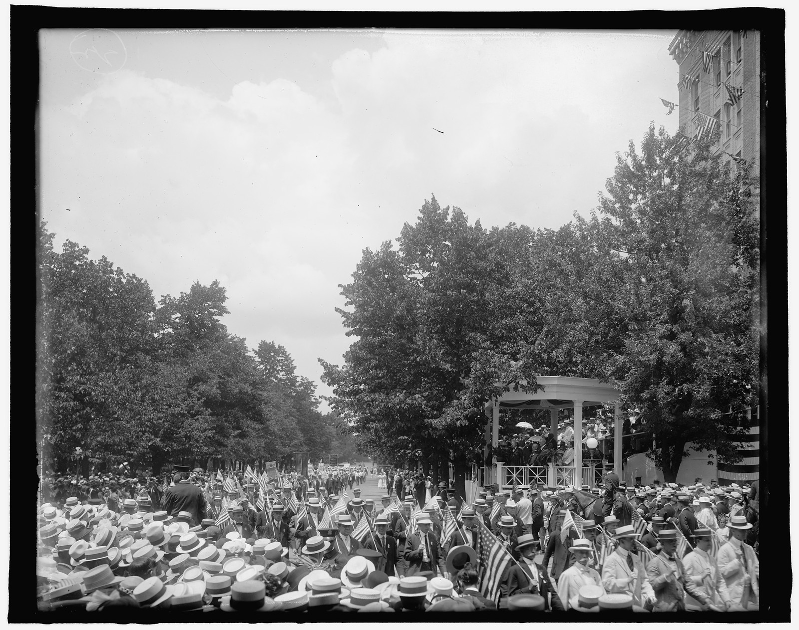 A.F. of L. dedication, Wash., D.C., 1916, 1916 — historic photograph