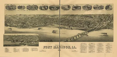 Fort Madison, Iowa, 1889