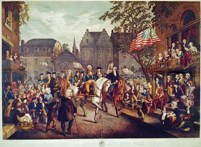 "Evacuation day" And Washington's Triumphal Entry In New York City, Nov