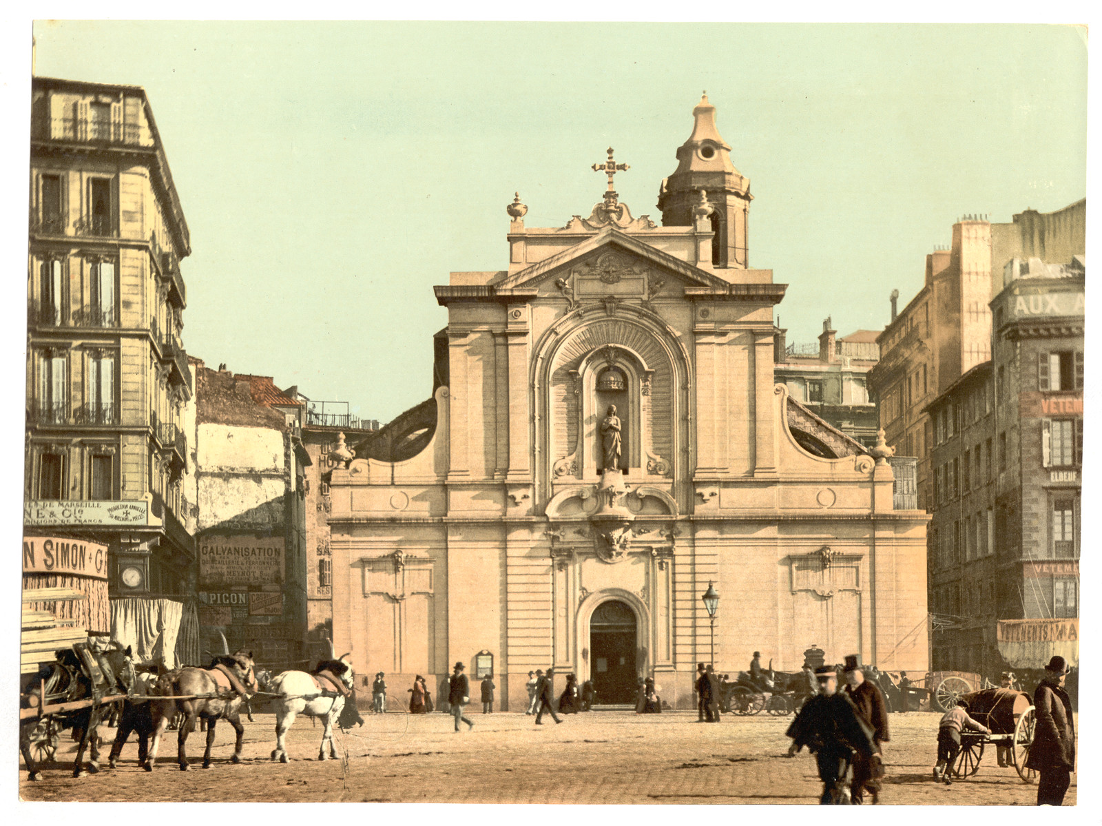 Church possibly in France, [between ca. 1890 and ca. 1900]. — historic print