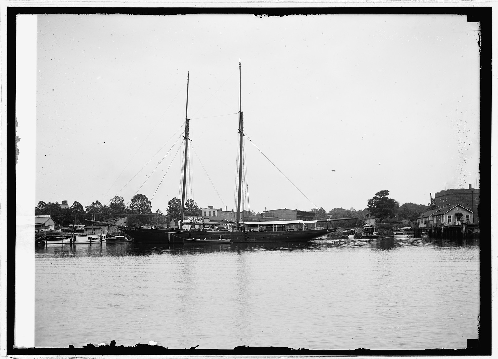 Sailing yacht of Sylvanus Stokes, Jr., 8/11/24, [19]24 August 11. — historic photograph