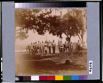 Confederate artillery near Charleston, S.C.
