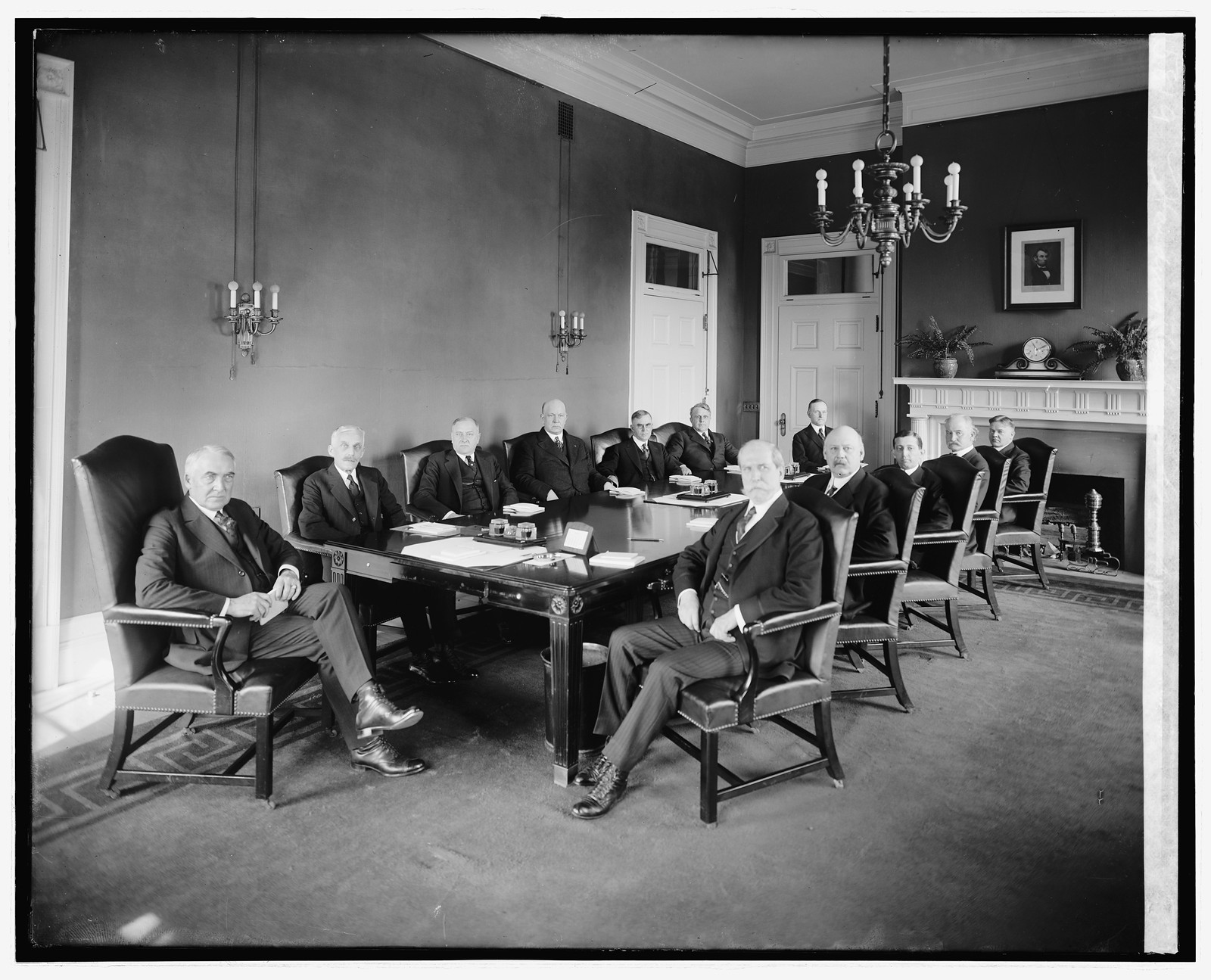 Harding Cabinet group, [between 1920 and 1921] — historic photograph