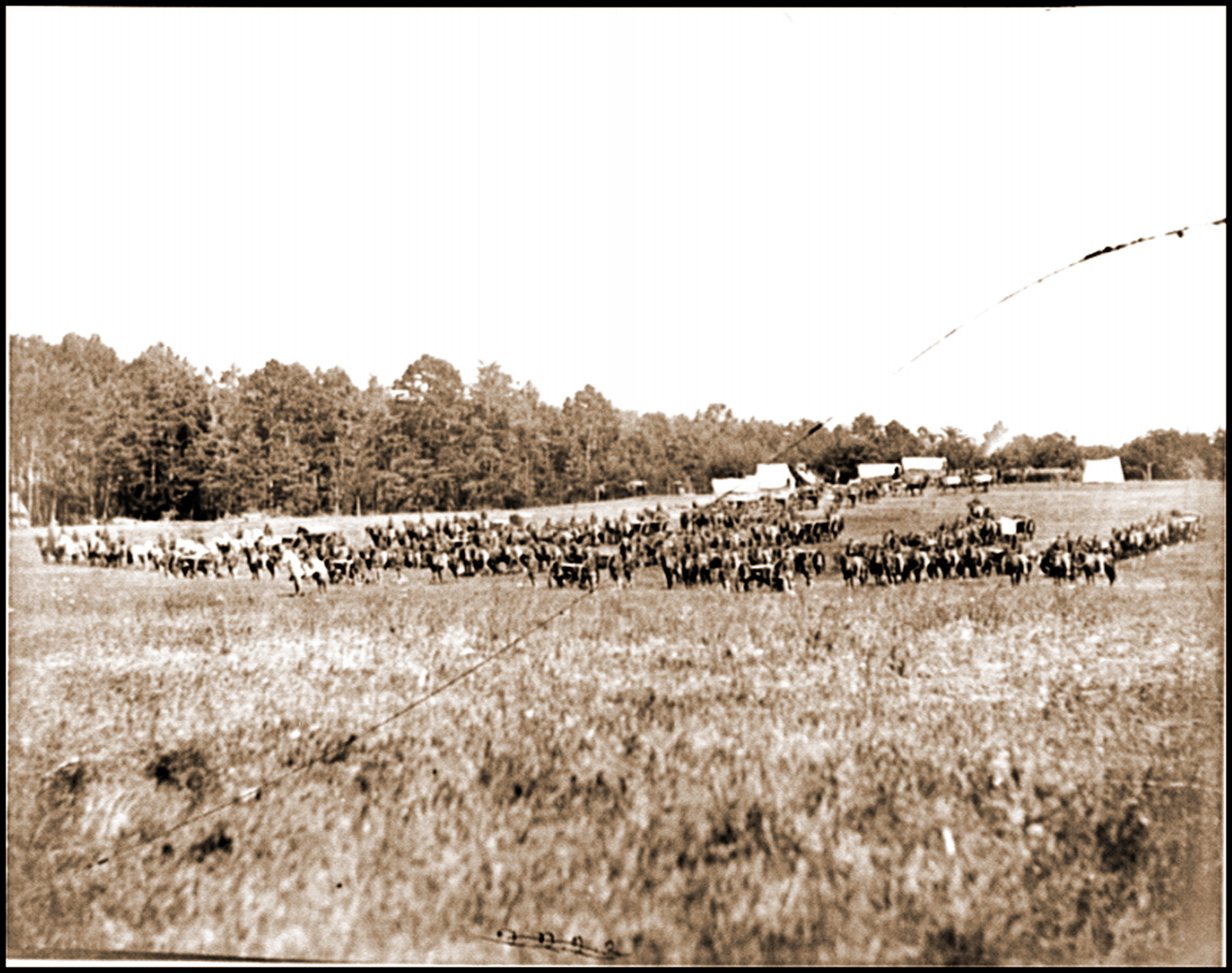 Culpeper Va. Battery A 4th U.S. Artillery Robertsons Brigade, 1863 — historic photograph
