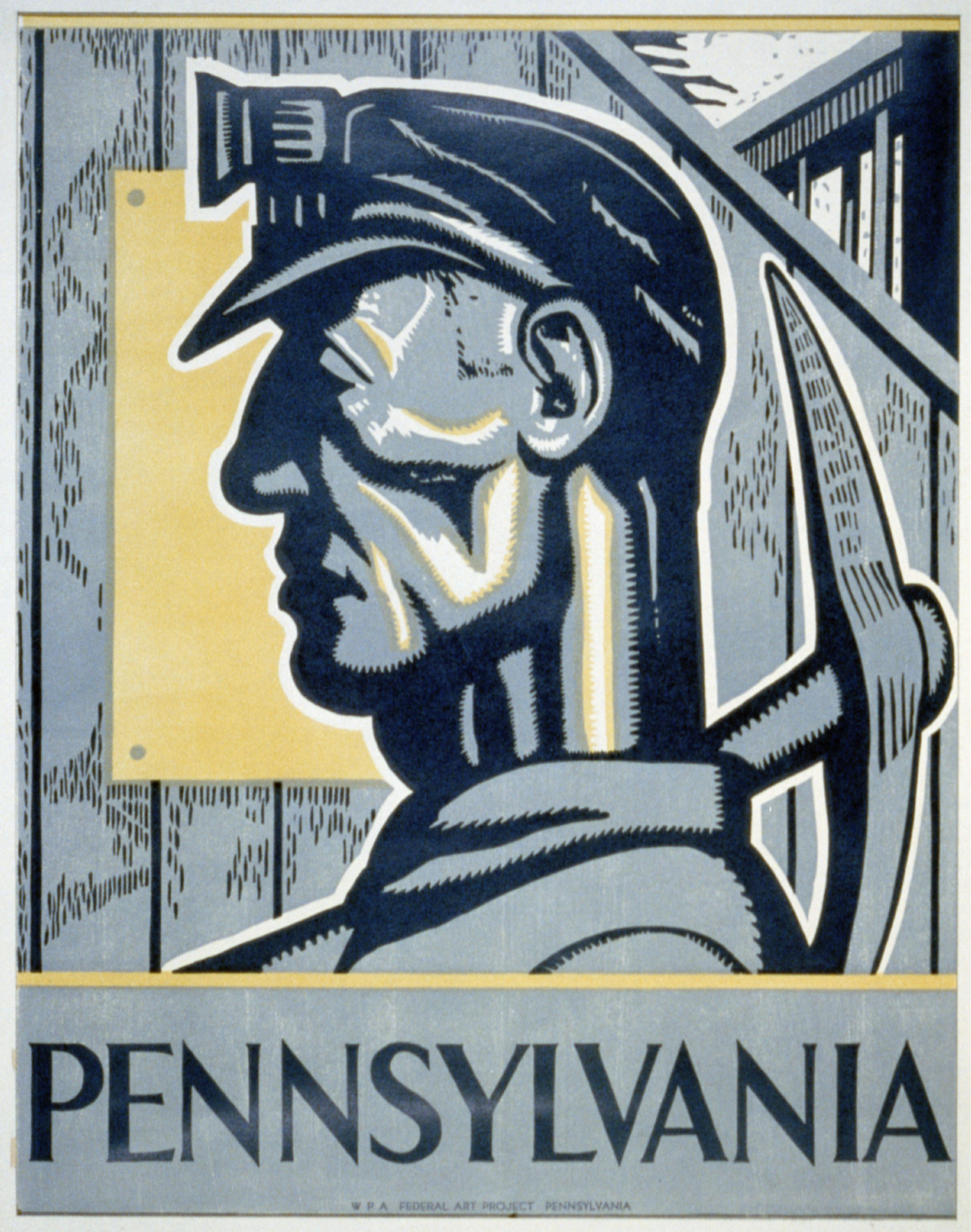 Pennsylvania, 1936 — vintage poster