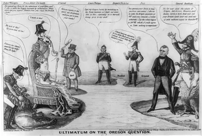 Ultimatum on the Oregon question