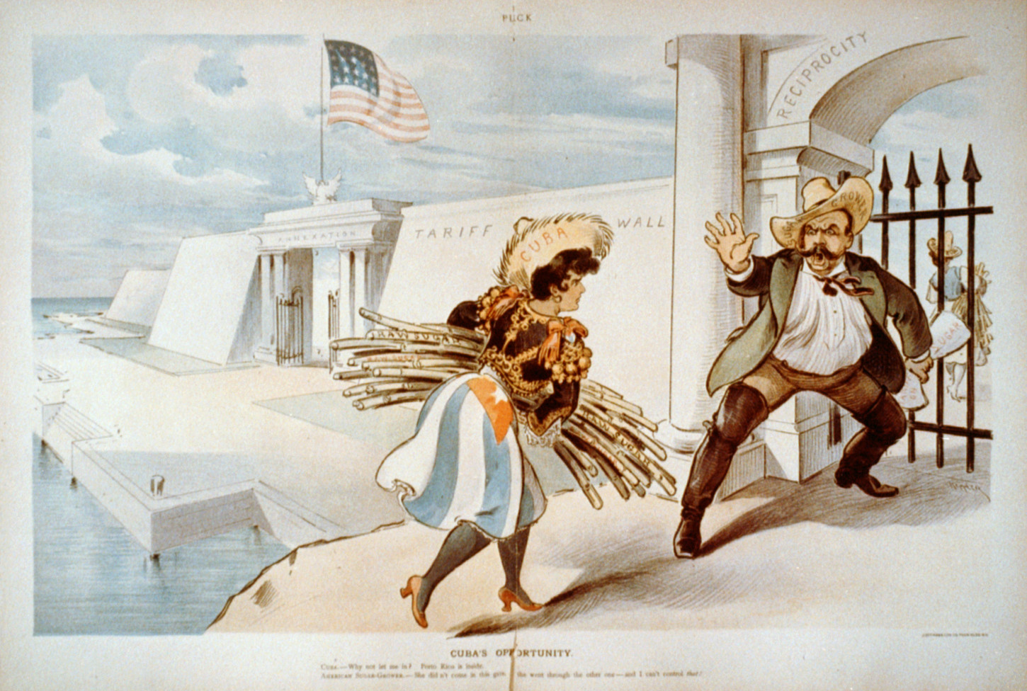Cuba's opportunity / J. Ottmann Lith. Co., 1902 Jan. 29. — antique lithograph