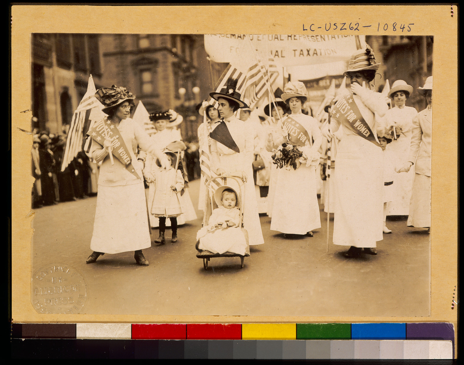 [Suffrage parade, New York City, May 6, 1912], 1912 May 6. — historic photograph