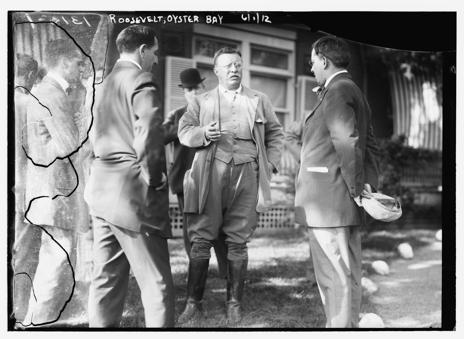 Roosevelt at Oyster Bay, n/a — historic photograph