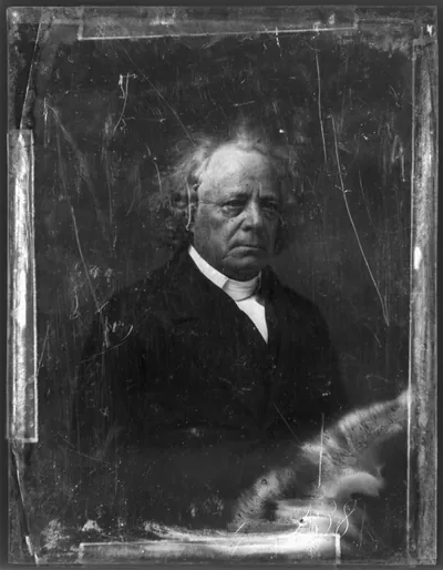 [John Francis, half-length portrait, three-quarters to the right]