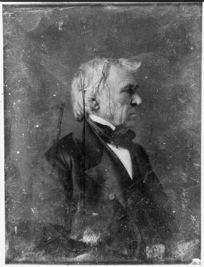 [Zachary Taylor, half-length portrait, head in profile to the right]