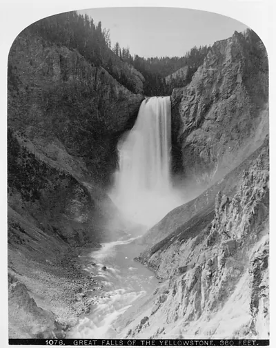 Great Falls of the Yellowstone, 360 feet