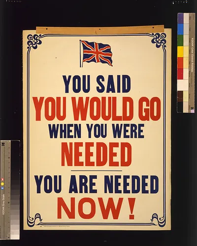 You said you would go when you were needed. You are needed NOW!