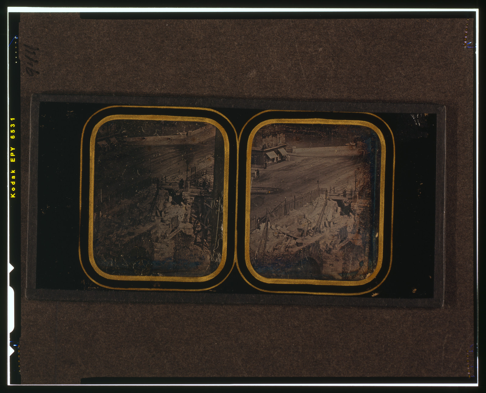 [Demolition of the Pont Neuf], [between 1852 and 1855] — historic photograph