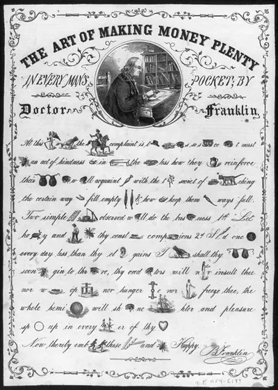 The art of making money plenty in every man's pocket; by Doctor [Benjamin] Franklin
