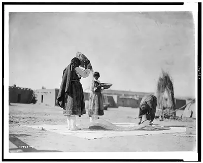 [Winnowing wheat--San Juan]