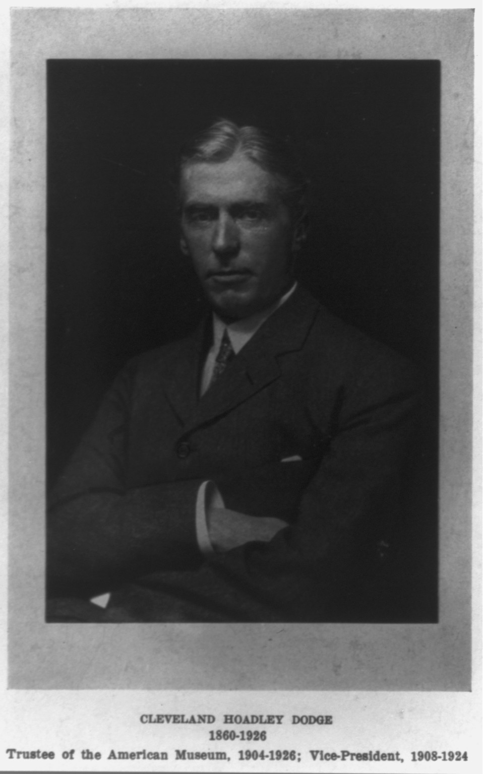 Cleveland Hoadley Dodge, 1860-1926, [no date recorded on caption card] — historic print