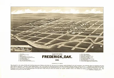 Frederick, Dakota Territory, 1883