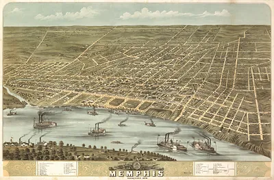Memphis, Tennessee, 1870