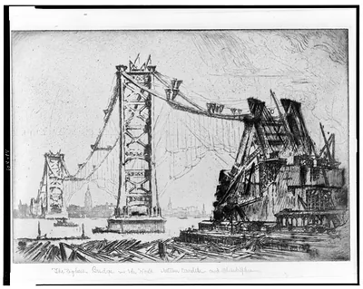 [The ugliest bridge in the world, between Camden and Philadelphia]