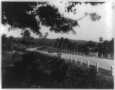 Cuba, the Central Highway running from one extreme end of the Island to the other, a distance of 711 miles