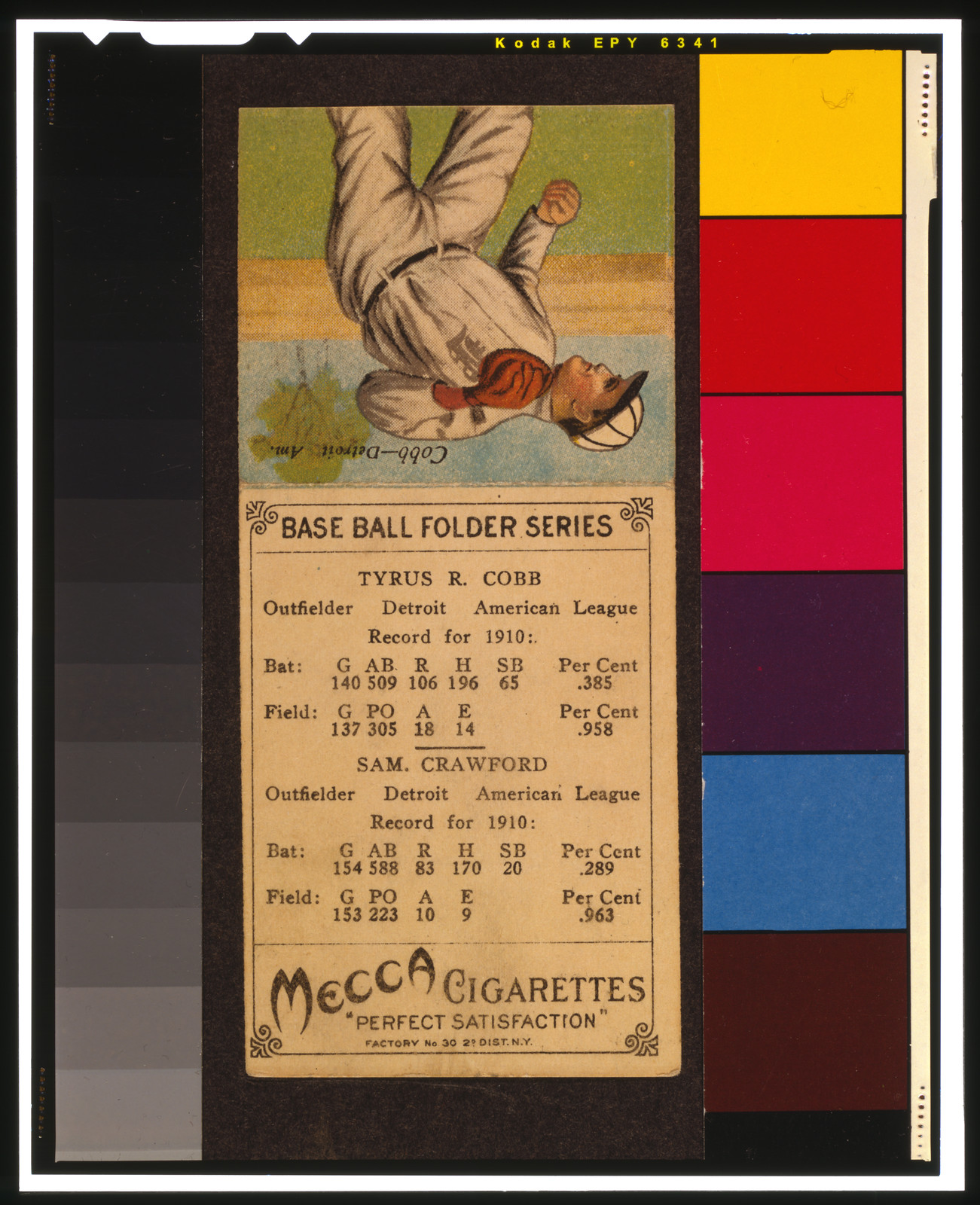 Mecca Double Folders (T201), 1911 — historic print