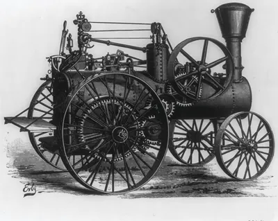 1885 steam tractor