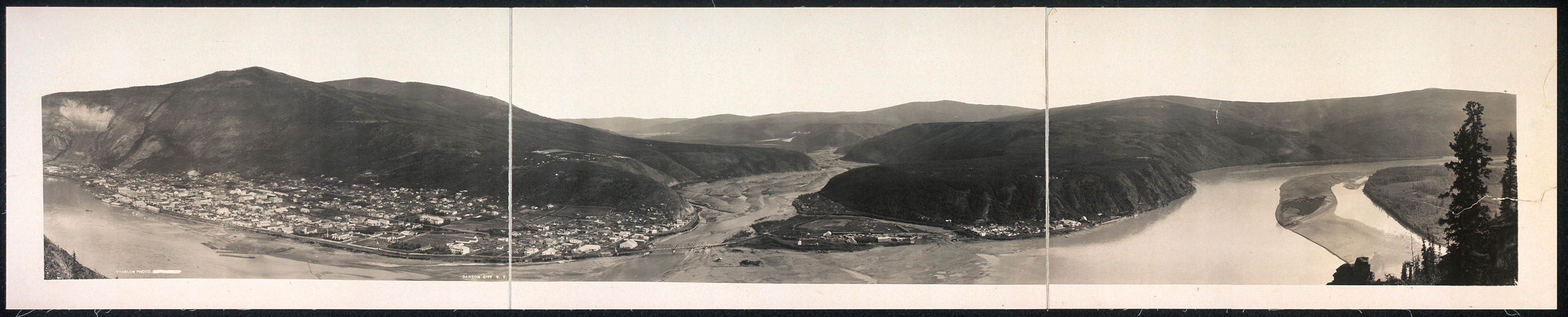 Dawson City, Yukon, Canada, 1915 — historic image