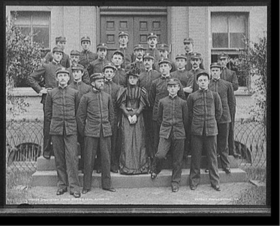 Graduating class, 1894, U.S. Naval Academy, 1894 — historic photograph