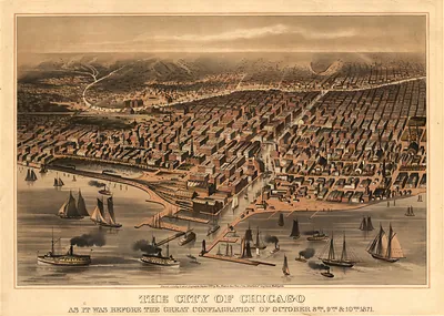 Chicago, Illinois, 1871