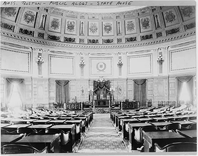 [Chamber in State House, Boston, Massachusetts]