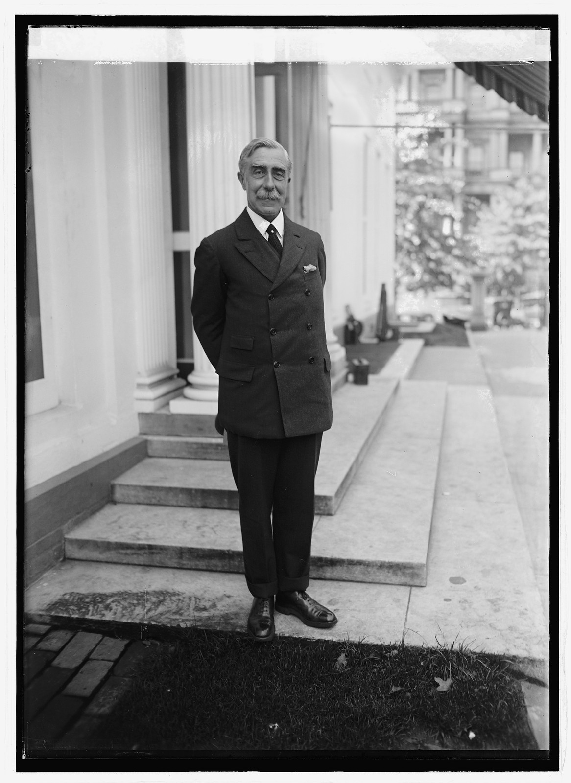 Lord Bledisloe at White House, [Washington, D.C.], 10/2/24, [19]24 October 2. — historic photograph