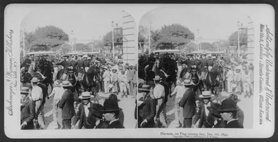 Havana, on flag raising day, Jan. 1st, 1899