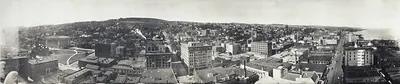 Birds eye view of Duluth, Minnesota, 1914