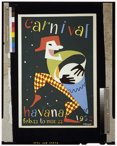 Carnival. Havana. Feb. 23 to Mar. 23, 1952 / Villegas.
