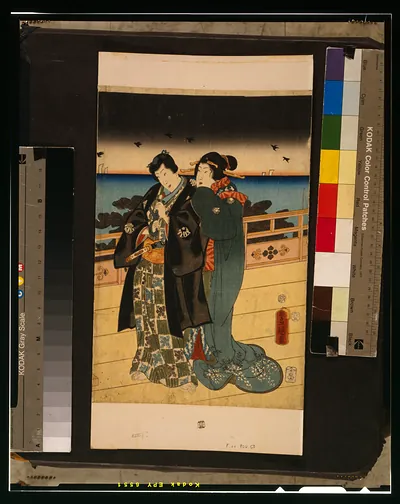 Namiwa no bessō akebono no zu