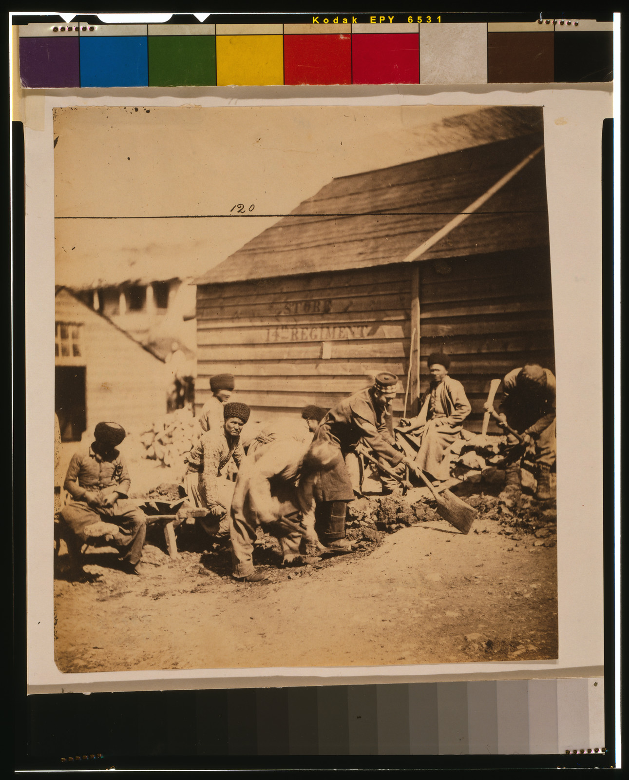 Tartar labourers, [1855] — historic photograph