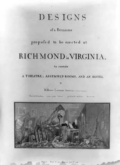 Designs of a Building proposed to be erected at Richmond, Virginia