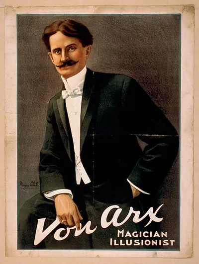 Von Arx Magician Illusionist poster portrait