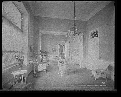 Reception parlor, Fort William Henry Hotel, Lake George, N.Y.
