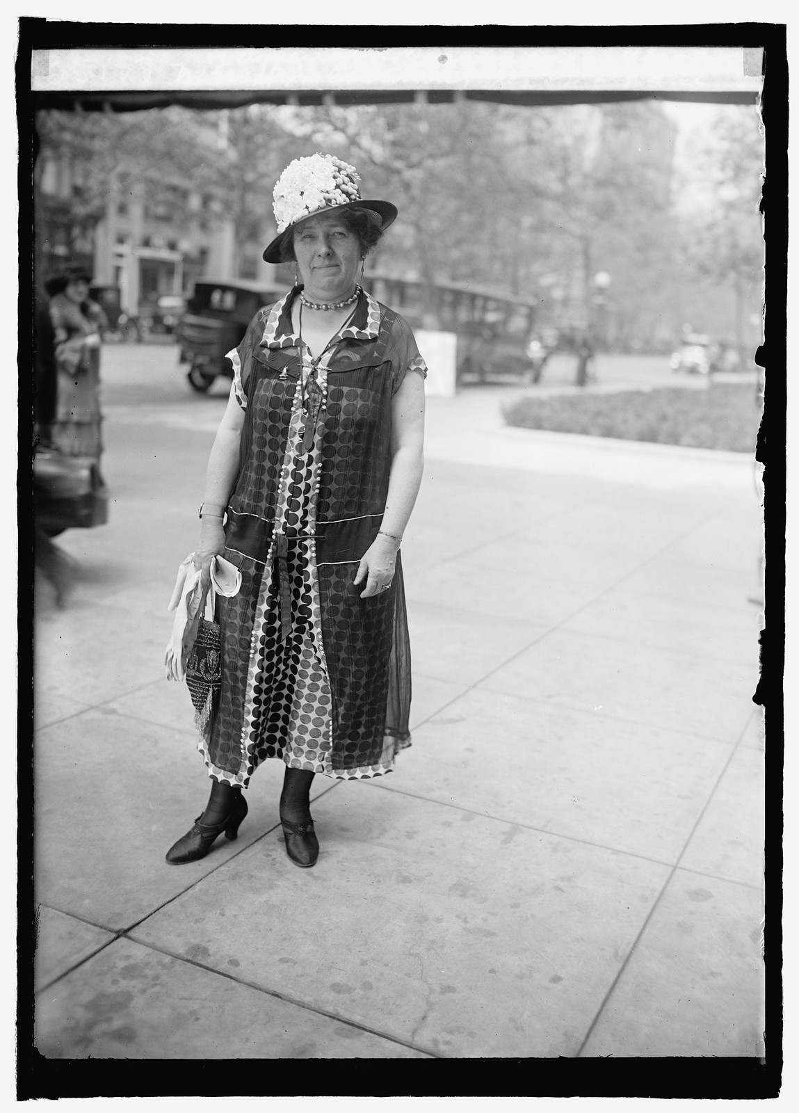 Mrs. H.A. Colman, Pres. of League of American Penwomen, 4/25/25, [19]25 April 25. — historic photograph