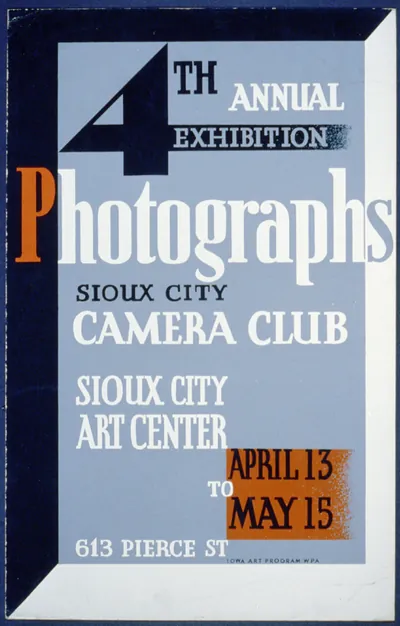 Photographs 4th annual exhibition Sioux City Camera Club